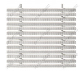 Переливная решетка 2-е. соед. AquaViva 295*25mm Classik