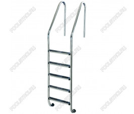 Лестница Hayward Standard AISI 304 (5 ступеней), для широкого борта