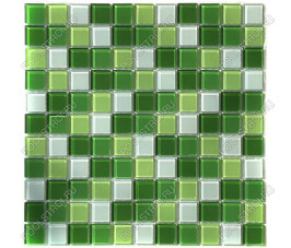 Мозаика стеклянная Aquaviva Сristall Green Light DCM173 (УП.) Мозаика стеклянная Aquaviva Сristall Green Light DCM173 (УП.)