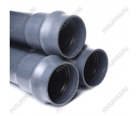 Труба Aquaviva НПВХ SDR33 d160*4.9 L-6140 (штука)