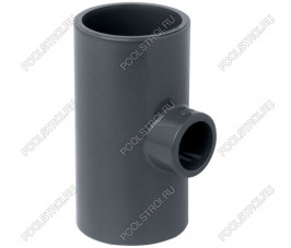 Тройник клеевой 90° редукционный d110x63 PN16 AQUAVIVA