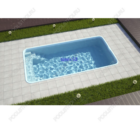 Композитный бассейн КОРСО ECOLINE (5х3х1.5м)