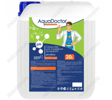 AquaDoctor pH Minus (Серная 35%) 20 л