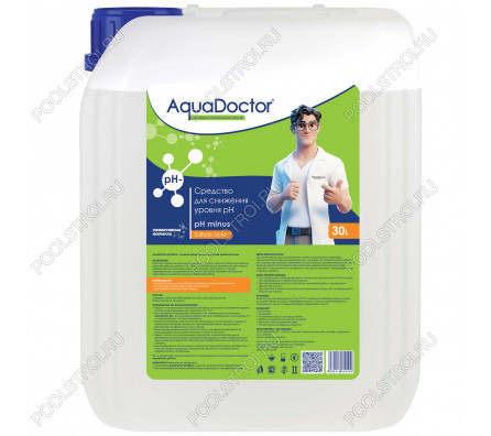 AquaDoctor pH Minus (Серная 35%) 30 л