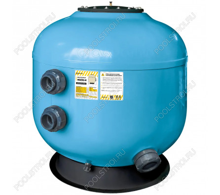 Фильтр озон. AquaViva MS1250M (62м³/час. 1250mm. 1960kg. 90mm. 2.5Бар.1м засыпка)+люк д/выгрузки