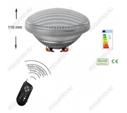 Лампа светодиодная Aquaviva GAS PAR56-360 LED SMD White Warm