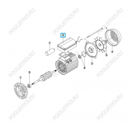 Коробка подключения Kripsol KSE / EP / KPR / KAP / KA 90 (M) RMOT0006.05R